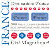 France Stickers