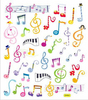 Music Notes Stickers