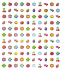 Fruit & Flowers Stickers