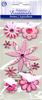 Pink Sketch Flowers Stickers - Sandylion