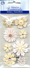 Cream & Sugar Flowers Stickers - Sandylion