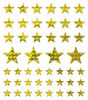 Gold Stars Large Stickers