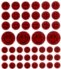 Ruby Smileys Stickers