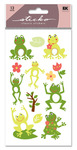 Frog World Glitter Sticko Stickers