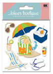 Summer Gear 3D  Stickers - Jolee's Boutique