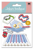 Swim Team 3D  Stickers - Jolee's Boutique