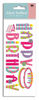 Happy Birthday 3D Title  Stickers - Jolee's Boutique