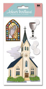 Catholic Church 3D  Stickers - Jolee's Boutique