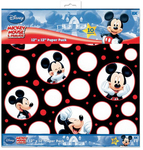 Mickey Black, White & Red Paper Pack 12x12