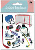 Hockey 3D  Stickers - Jolee's Boutique