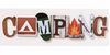 Camping Stacked Statement Stickers by Karen Foster