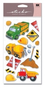 Construction Dimensional Sticko Stickers