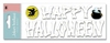 Happy Halloween Title 3D  Stickers - Jolee's Boutique