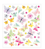 Pastel Butterflies Stickers
