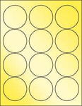 Gold Foil 2.5" Circle