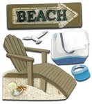 Beach House 3D  Stickers - Jolee's Boutique