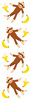 Sock Monkeys - Mrs Grossman's Stickers