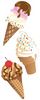 Ice Cream 3-D Stickers - Jolee's By You