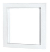 White 8x8 Shadowbox Frame, Empty - Doodlebug
