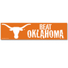 Texas Beat Oklahoma NCAA Bumper Sticker