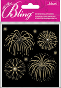 Fireworks Gold Bling  Stickers - Jolee's All That Bling