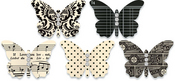Black Embellished Butterflies - Jenni Bowlin Studio