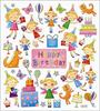 Happy Birthday Fairies Stickers