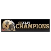 Super Bowl XLIV Champions New Orleans Saints Bumper Sticker