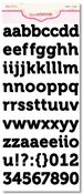 Licorice Ambrose CS Alphabets by Pink Paislee