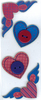 Hearts & Wings JBY Slims  3-D Stickers - Jolee's By You