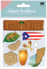 Puerto Rico 3D  Stickers - Jolee's Boutique