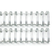 1" Silver Binding Wires