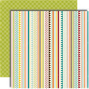 Playful Stripes Paper by Echo Park