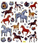 Horses & Horseshoes Stickers