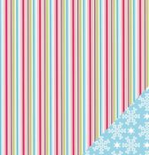 Snow Much Fun Stripe Paper by 3 Bugs In A Rug