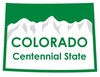 Colorado STATE - ments Plate Sticker by Karen Foster