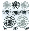 Cute Spiders and Webs Stickers