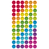 Rainbow Smiles Epoxy Stickers