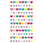 Teeny Mini Hearts Epoxy Stickers