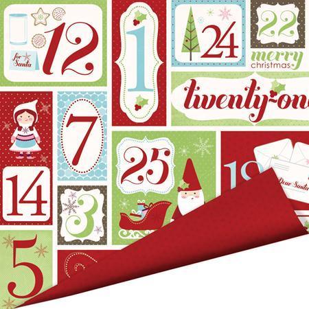 Photoplay - It's A Wonderful Christmas Collection - 12 x 12 Double Sided Paper - Holiday Spirit