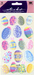 Multicolor Easter Eggs Sticko Stickers
