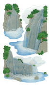 Vellum Waterfall Stickers By Jolee - EK Success