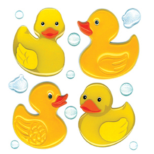 Rubber duck sticker. Забавные резиновые утки Стикеры рисунки на прозрачном фоне.