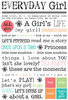 Express Yourself Everyday Girl Sticker - SRM Stickers