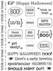 Sticker Sentiments Halloween - SRM Stickers