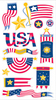 American Flags Stickers - EK Success