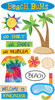 Beach Bums Stickers - EK Success