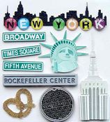 New York Stickers - Jolee's Boutique By EK Success