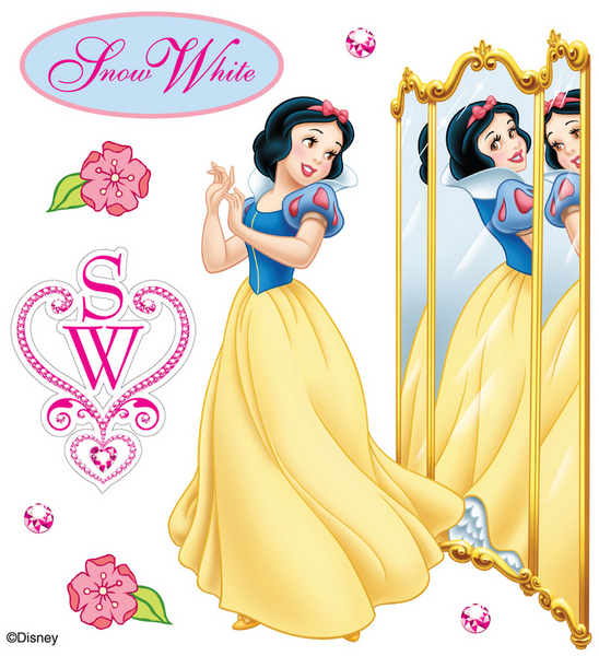 Disney > Disney Snow White Reflection Stickers: Stickers Galore