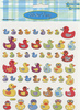 Colorful Ducks Stickers